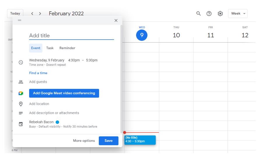 How to use Google Calendar